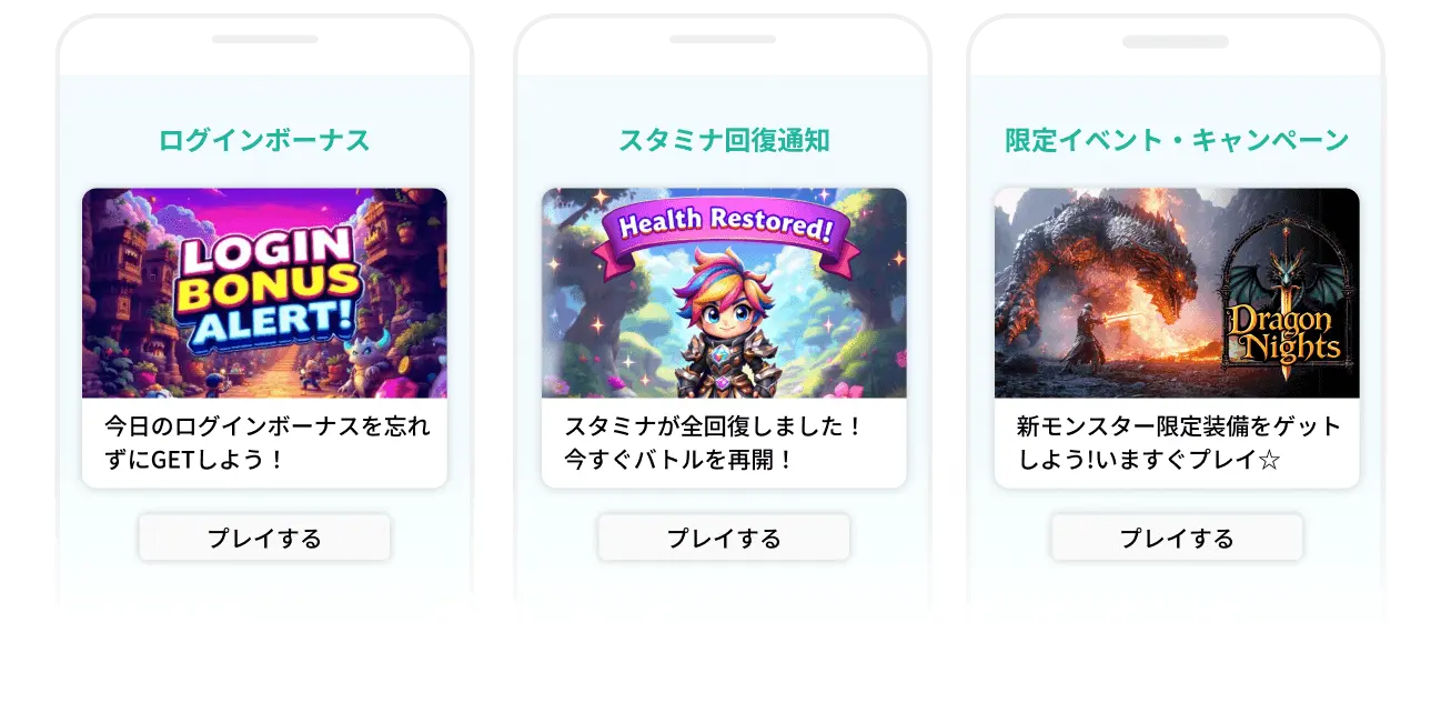 通知の例